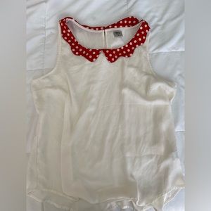 LC Lauren Conrad Minnie Mouse Tank Top